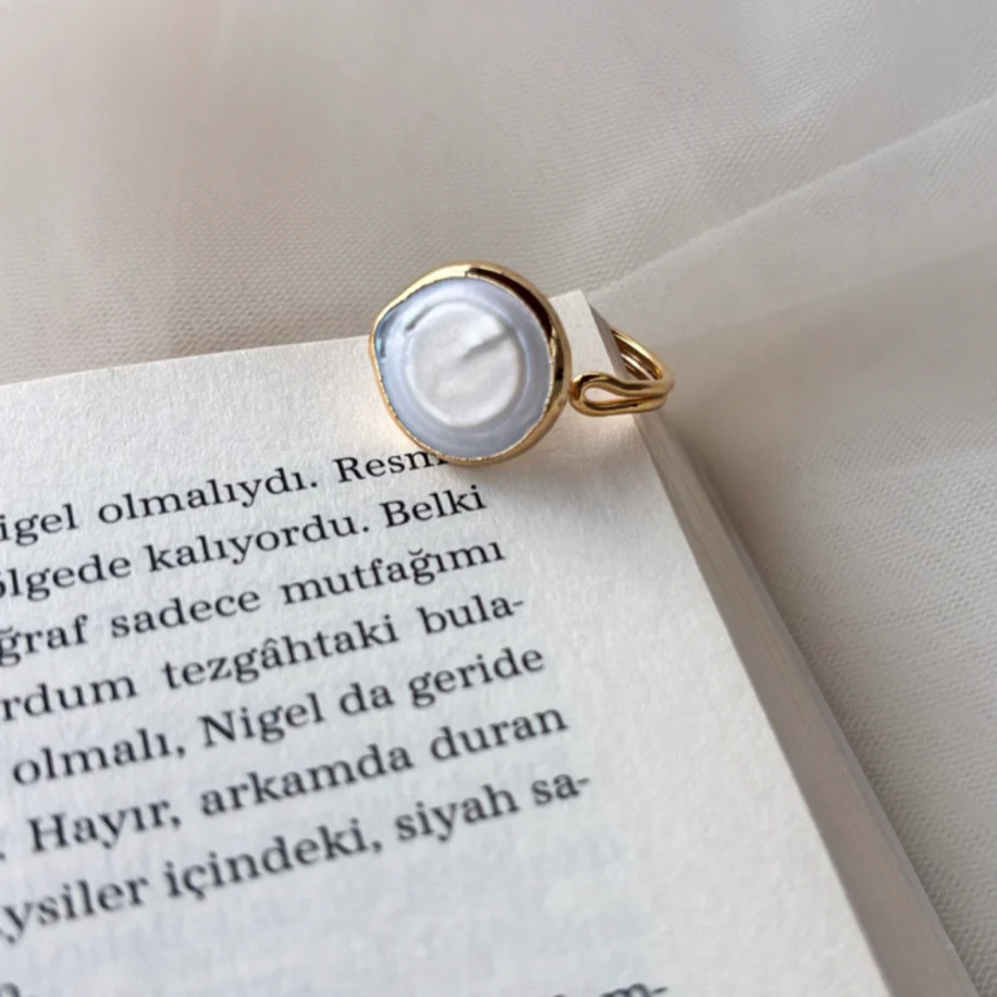 Barok İnci Yüzük