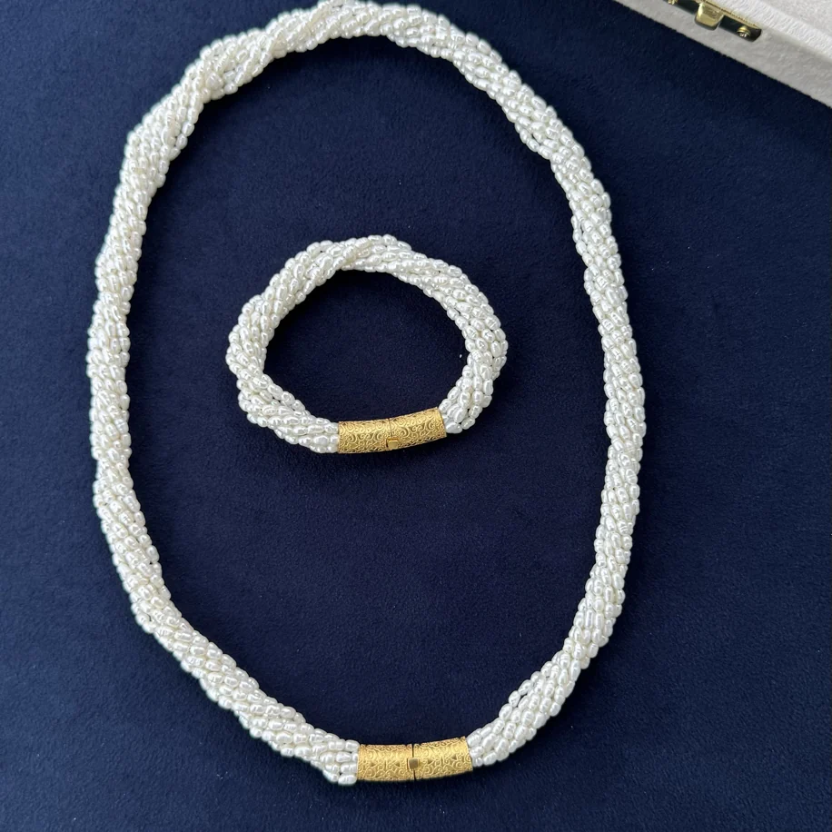 Kum İnci Burgu Set