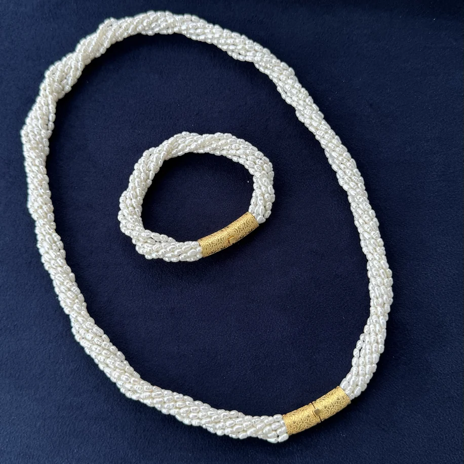 Kum İnci Burgu Set
